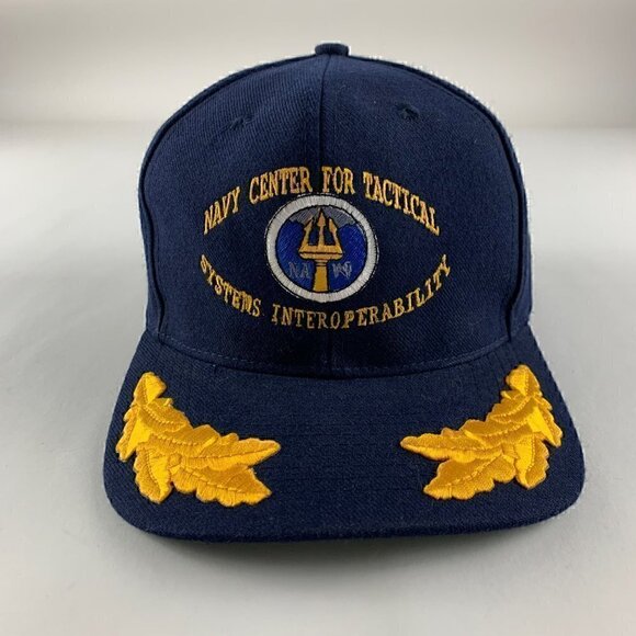 Navy Center for Tactival Systems Interoperability Vintage KC Snapback Hat - Picture 2 of 6